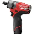 Milwaukee Screwdriver Kit: 1/4 in Hex Drive Size, 0 in-lb to 325 in-lb, 1,700 RPM Free Speed, Brushless Motor