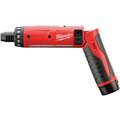 1/4 in Cordless Screwdriver Kit, 4.0 V Voltage, Battery Included