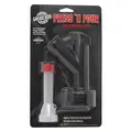Gas Can Spout, Plastic, Black/Red/White