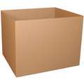 Box Usa Shipping Carton, Kraft, Inside Width 40", Inside Length 48", Inside Depth 36", 65 lb., 1 EA
