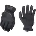 Tactical Glove,  Synthetic Leather Palm Material,  XL,  Black,  Foam,  1 PR