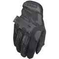 Tactical Glove, L, Black, Hook-and-Loop Cuff, 12" Length, Hook-and-Loop Closure Type, 1 PR