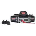 12V DC Lifting Electric Winch with 24.0 fpm and 8,000 lb 1st Layer Load Capacity
