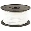 Primary Automotive Wire, Number of Conductors 1, 10 AWG, Cross-linked PE, 100 ft, White