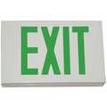 LED Exit Sign with Red Letters and 1 Side, 7-1/2" H x 12-1/4" W