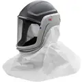 3M Respirator Helmet: Versaflo, Hood, Inner Collar/Outer Shroud/Reducing Ratchet/Standard Visor/Visor Covers