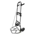 Folding Hand Truck, Telescoping, 300 lb., Overall Width 19", Overall Height 44-1/2"