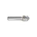 Countersink: 3/4 in Body Dia., 1/2 in Shank Dia., Bright (Uncoated) Finish