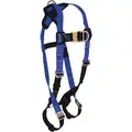 Condor Premium Climbing Full Body Harness with 425 lb. Weight Capacity, Blue/Black, L