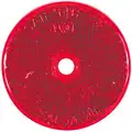 Truck-Lite 2" Red Reflector W/ Center Hole Mounting #98007R