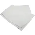R & R Textile Flour Sack Towel: Lint Free, 100% Cotton Material, Bright White, 28 in W, 12 PK