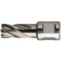 Slugger Annular Cutter, High Speed Steel, Bright (Uncoated), 1-1/16"