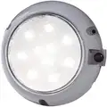Grote 61171 WhiteLight LED, 4 in. Round Dome Light with Switch; Clear