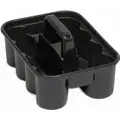 Rubbermaid Deluxe Carry Caddy, Color Black, Material Plastic