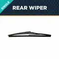 Wiper Blade, Conventional Blade Type, 11 in, Rubber, Polymer Blade Material, Rear