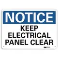 Lyle Notice Sign: Plastic, Mounting Holes Sign Mounting, 7 in x 10 in Nominal Sign Size, 0.055 in Thick