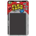 Flex Seal Water Resistant, Flex Tape for Roof Leak Repair; 4" x 3" Strip with 24 sq. in. Coverage Area, Black