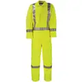 Big Bill Tencate Tecasafe Plus, Flame-Resistant Coverall, Size: L, Color Family: Yellows