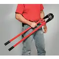 H.K. Porter Steel Bolt Cutter,42" Overall Length,1/2" Hard Materials up to Brinnell 455/Rockwell C48