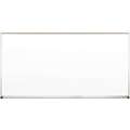 Best-Rite Gloss-Finish Plastic Dry Erase Board, Wall Mounted, 48"H x 96"W, White