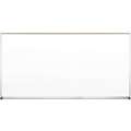 Best-Rite Gloss-Finish Steel Dry Erase Board, Wall Mounted, 48"H x 96"W, White