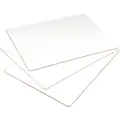 Best-Rite Gloss-Finish Melamine Dry Erase Replacement Panel, Portable/Carry, 9"H x 12"W, White