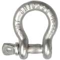 Chicago Hardware Anchor Shackle, Carbon Steel Body Material, Alloy Steel Pin Material, 1/4" Body Size, 5/16" Pin Dia.