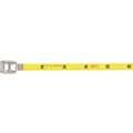 Keson Long Tape Measure: 50 ft Blade Lg, 3/8 in Blade Wd, ft, Closed, ABS Plastic, Steel