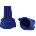 Power First Twist On Wire Connector, Blue, P17 Series, Max. Wire Combination: (2) 10 AWG with (1) 12 AWG