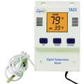 Supco Temperature Alarm with Display: ±2&deg;F Accuracy, -40&deg; to 160&deg;F, Digital Readout