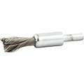 1/2" Knotted Wire End Brush, 1/4" Shank, 0.014" Wire Dia., 1-1/8" Bristle Trim Length