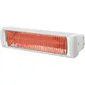 Solaira Electric Infrared Heater, Indoor, Outdoor, Wall, Voltage 120, Watts 1500