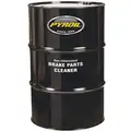 Pyroil Brake Parts Cleaner: Solvent, 55 gal Cleaner Container Size, Flammable, Non Chlorinated, Drum