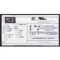 WEG 5 HP Light Duty Air Compressor Motor,Capacitor-Start/Run,3400 Nameplate RPM,230 Voltage