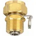 Brass Swivel Hose Adapter, For Use With Hose and Nozzles