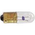 Tungsram Mini Bulb, Trade Number 1819, 1 Watts, T3-1/4, Single Contact Bayonet, Clear, 28 V