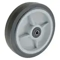 Polyurethane Tread on Plastic Core Wheel, 8" Wheel Dia., 900 lb Load Rating