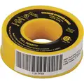 1/2" W Ptfe Thread Sealant Tape Yellow 260" Length