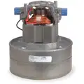 Vacuum Motor, Thru-Flow Discharge, Body Dia. 5.7", Voltage 120V AC, Blower Stages 2