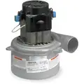 Vacuum Motor, Tangential Bypass Discharge, Body Dia. 5.7", Voltage 120V AC, Blower Stages 3