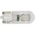 Glass Wedge Mini Bulb, Trade Number 193, 4.62 Watts, T3-1/4, Clear, 14 V