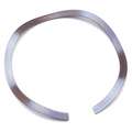 Disc Spring: Metric, Split Wave Springs, Stainless Steel, 1.07 mm Thick, 4 mm Overall Height
