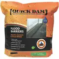 Quick Dam Water Activated Flood Barrier for Freshwater, 3-1/2" H, 17 ft. L, 9" W