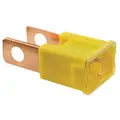 60A Auto Link PAL Straight Male Terminal, PAL160, Plastic, Yellow