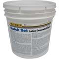 Quick Set Gray Concrete Patch and Repair, 20 lb. Pail, Coverage: 5 sq. ft. @1/2"