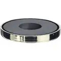 Encased Round Base Magnet, 95 lb. Max. Pull, 0.425" Thickness