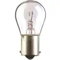 Trade Number 7511, 21 Watts Miniature Incandescent Bulb, S8, Single Contact Bayonet (BA15s), 24