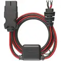 Noco Battery Terminal Connector: Plug-In, Black/Red, 12 ga, 0.081 in Max Wire Dia