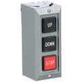 Square D Push Button Control Station, 2NO/3NC Contact Form, Number of Operators: 3