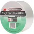 3M Duct Tape: 3M, Series 3903, Light Duty, 2 in x 50 yd, White, Continuous Roll, Pack Qty: 1